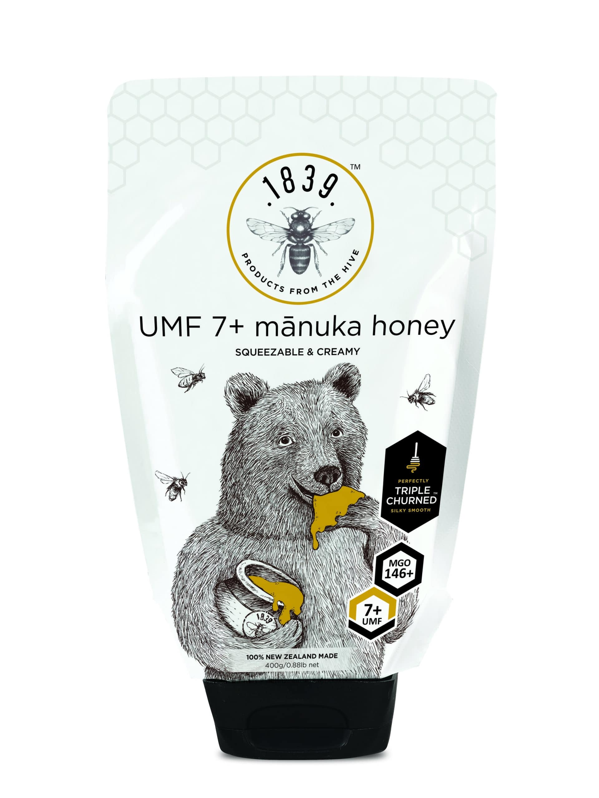 Manuka Honing MGO 146+ 400gr manukahoningdokter.nl Manuka Honing MGO 146+ 400gr manukahoningdokter.nl